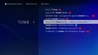 Precommander un jeu sur Playstation Store