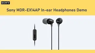 Sony MDR EX14AP Earphone Demo and Unboxing
