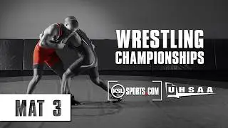 3A Boys State Wrestling Tournament - Mat 3