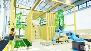 Build a Survival Base and Automate Robots in Abandoned Factory | Common' Hood Gameplay