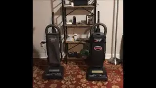 Daily Vacuuming: 2 Black Hoover Runabouts