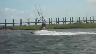 Kiting in Hatteras with Tristan
