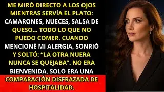 En el almuerzo de bienvenida de mi suegra, sirvió todo lo que me da alergia — “La otra nuera...