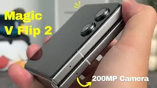 Honor Magic V Flip 2 | 200MP Camera Super Zoom | Snapdragon 8 Gen 3 chipset, 5500 mAh battery