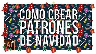 PATRONES NAVIDEÑOS ADOBE ILLUSTRATOR