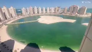 Beauty of pearl qatar# street view# sky view
