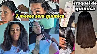 RETOQUE APÓS 7 meses sem progressiva