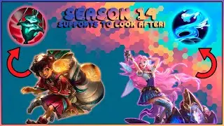 Most OVERPOWERED Supports for Season 14! - League of Legends