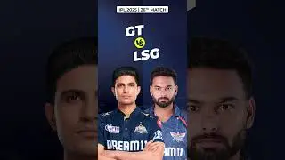 GT Vs LSG IPL Head to Head Records | Shubman Gill Rishabh Pant #Shorts