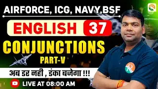 Conjunction-05 Airforce, Navy, ICG | Airforce English Classes | English Classes