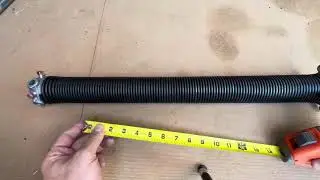 Measuring Garage Door Torsion Springs (Wire Size x Inside Diameter x Length) - Garage Door Repair