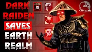 Тёмный Рейден против Шао Кана — Испытание боссом (Mortal Kombat Project 2026, уровень сложности 8)