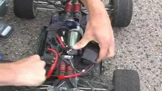 E-Revo MMM, tried 8S with the 2200 motor