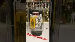 Star Wars Bounty hunters carded Moc.#actionfigures #toys #shorts