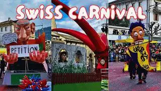 My First Carnival Experience in Switzerland 🎭 | Monthey Carnival Adventure
