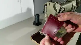 PFAFF 545-H4 industrial walking foot sewing machine demonstration