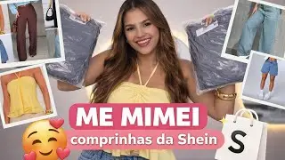 COMPRINHAS SHEIN NACIONAL: Roupas baratas e envio rápido! 🇧🇷 (Unboxing e Prova)