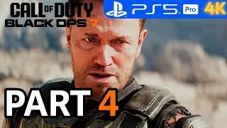 Call of Duty Black Ops 7 PS5 Pro 4K Gameplay Part 4 (FULL GAME)