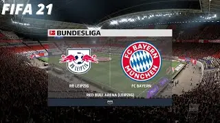 RB Leipzig VS Bayern Munich | Bundesliga | FIFA 21 |