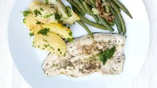 How to pan fry trout fillet