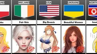 Common  Features of Body From Different Countries 😳 | Popchart