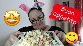 MUKBANG: INSALATA DI RISO 🤤 E STORIA DI ZIA FINITA MALE 🤕
