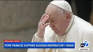 Pope Francis has 'sudden worsening' of respiratory condition, Vatican says