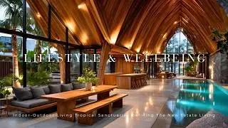 The Lifestyle & Wellbeing Angle Indoor Outdoor Living Tropical Sanctuaries Defining The New Estate