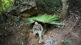 make shelter and find food| visit traps | and set traps