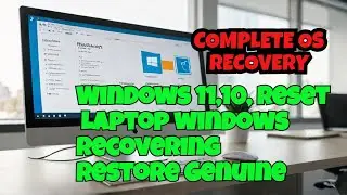 Windows 11,10  - FULL Reset/Recover/Restore of  Operating System Computer - Step by Step