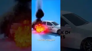 Will shooting a gas tank explode || #shorts