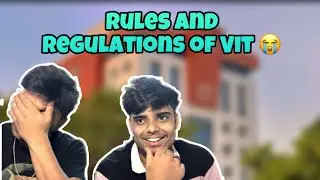 Rules and regulations Of VIT ( Detail Video )