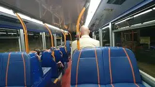 *Thrash* Stagecoach Yorkshire ADL Enviro400 MMC 10661 (YX66 WDD) Route 59