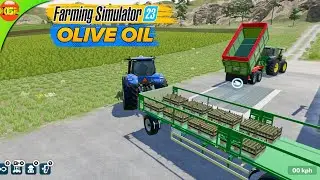Making Olives Oil in an Oil Factory | Farming Simulator 23 Mobile Production, fs23