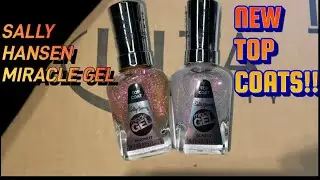 Sally Hansen Miracle Gel        New Special Effects Top Coats