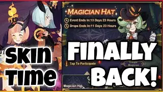 MAGICIAN HAT - TWINS SKIN - NEW HALLOWEEN EVENT! [AFK ARENA]