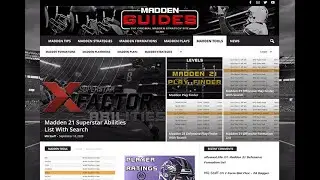 Madden Guides Madden 21 Tools