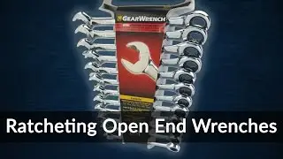 GearWrench Open End Ratcheting Wrenches