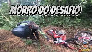 Morro do desafio com chuva 😱