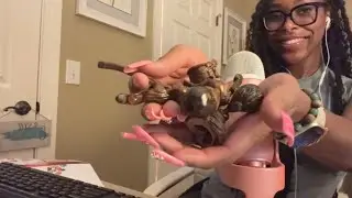 asmr // showing you my dad&rsquo;s pipe collection (whispers, crinkly sounds, tapping)🤍