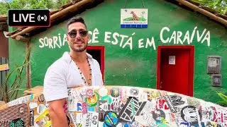 Live em Caraíva [TUDO QUE VOCÊ PRECISA SABER] Imersão com dicas, onde comer, onde se hospedar e mais