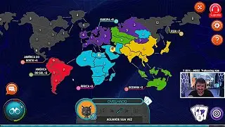 GAULES E A TRIBO JOGANDO WAR BY GROW GAMES (18/12/23) #49