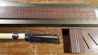Fret slotting jig - DIY Luthier tools