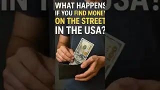 Finding money on the street in usa