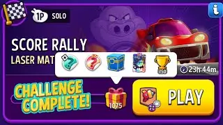 Laser Matches Super Sized Match Masters Solo Challenge Score Rally 5 Moves Score 1075