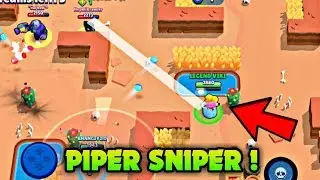 Piper The Sniper ! Finally Unlocked Piper Brawlstars (Hindi)
