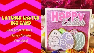 🐥🐰DIY Layered Easter Card with Scrap Cardstock & Iron-On Vinyl | Cricut Craft Tutorial 🐥🐰