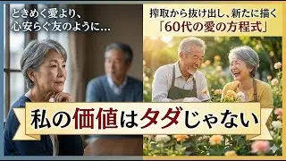 60代の愛の方程式：「私の価値は決してタダではない」（搾取から抜け出し、手にした本当の幸福）