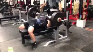 Erik V. Schlick: Raw Bench of 412.2 pounds for 2 Reps (8-21-2015)