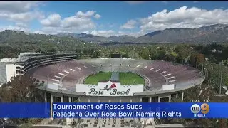 Tournament Of Roses Sues Over Rose Bowl Naming Rights
